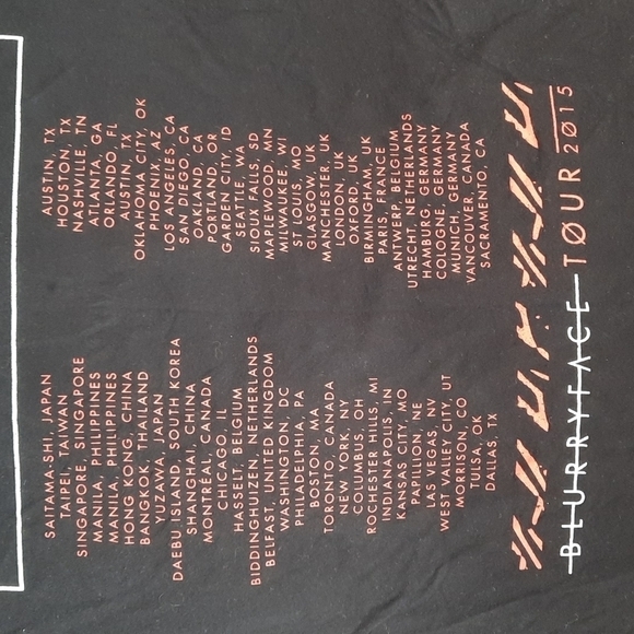 Twenty One Pilots Blurryface Tour 2015 Band Tshirt - Picture 5 of 5